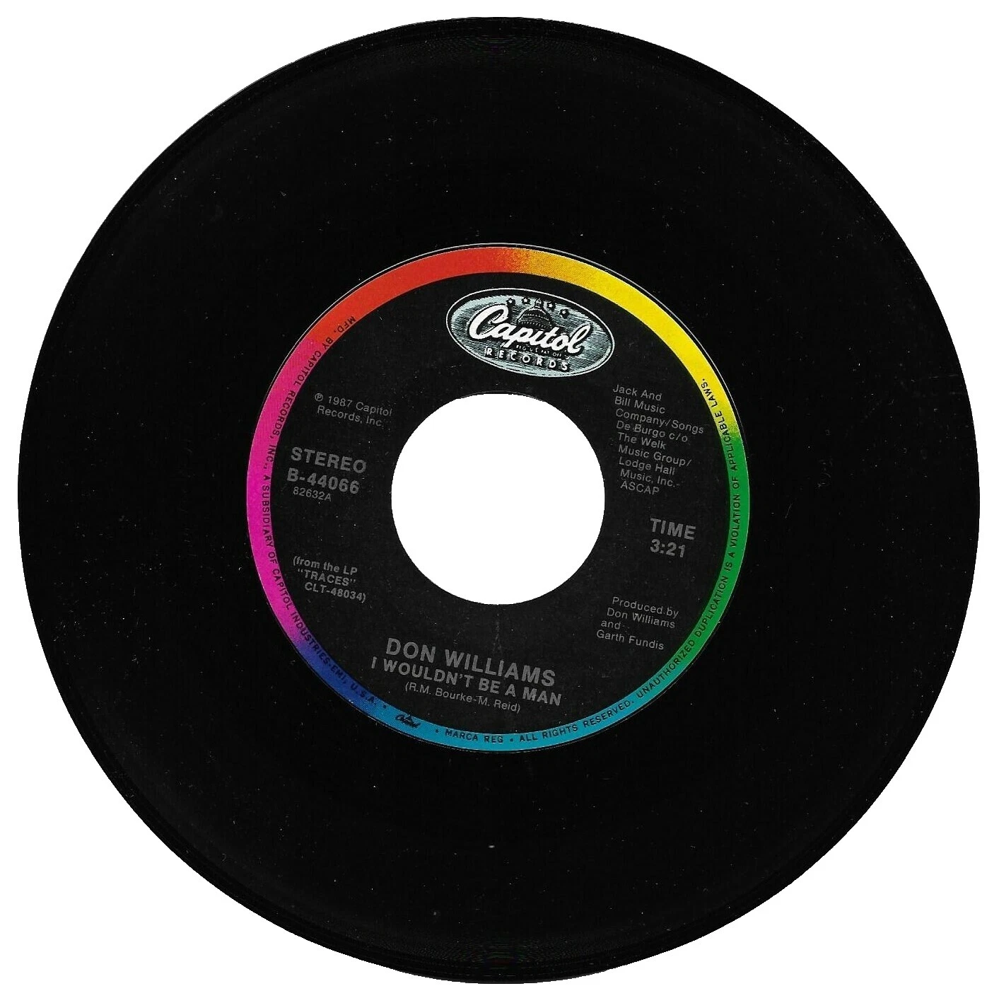 Don Williams país discos de vinilo de velocidad de 45 RPM