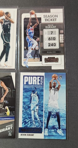 Multi Year Panini Chronicles Hoops Illusions Basketball Kevin Durant 7 Card Lot - Foto 2 di 7