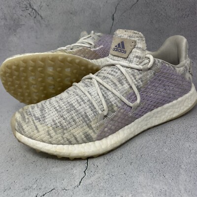 Adidas Womens Crossknit DPR Spikeless Golf Shoes Sneakers Size M EF0465  White