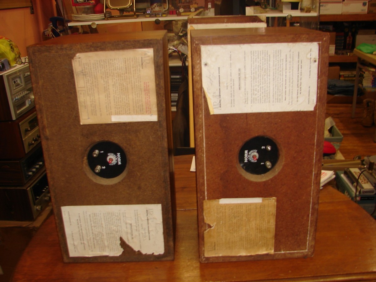 Vintage Pair of Acoustic Research AR-4X Speakers - Tested | eBay Vintage Pair of Acoustic Research AR-4X Speakers - Tested | eBay