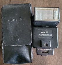 Minolta Auto 320X Electroflash for Film Camera For Parts see description