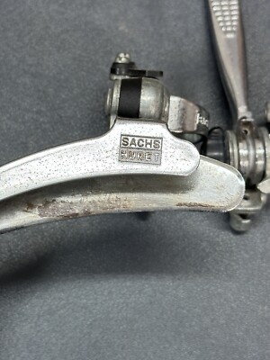 Sachs Huret Eco Shifter and Derailleur Set Groupset Kit. 1984 made in France