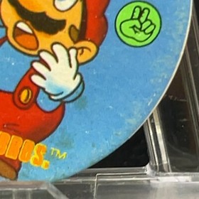 Mario Bowser Menko Super Mario Bros Famicom Card Nintendo 1985 NES Japanese