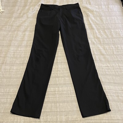 Men’s Lululemon Athletica Chino Golf Pants Black Size 34 Waist