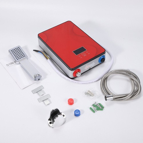 220V Electric Tankless Instant Hot Water Heater Bathroom Shower 30-55℃ 6500W New - Picture 9 of 28