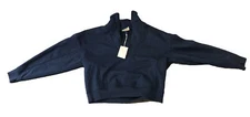 Universal Thread Half Zip Women’s Sweatshirt NWT Blue Size M 
