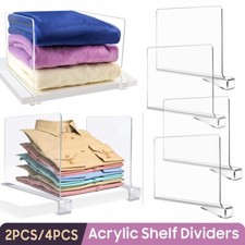 Shelf Dividers Handbag Storage Closet Shelf Adjustable Clothing Organizer