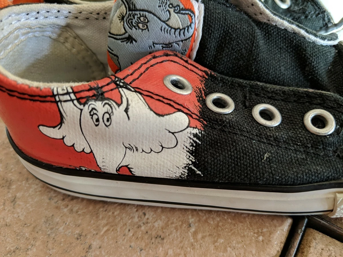 Dr seuss toddler converse top