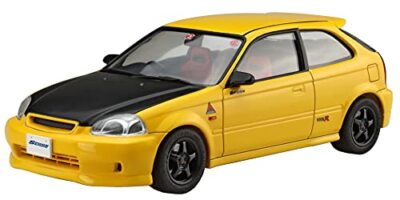 フジミ 1/24 HONDA CIVIC EK9 完成品 FUJIMI 1/24 Inch Up Series No.280 SPOON CIVIC TYPE R(EK9) Kit ID
