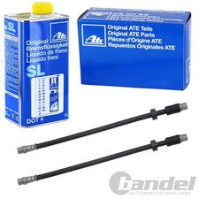 2xATE BREMSSCHLAUCH VORNE+1L ATE SL DOT 4 passend für AUDI A6 B6 SEAT EXEO 3R2