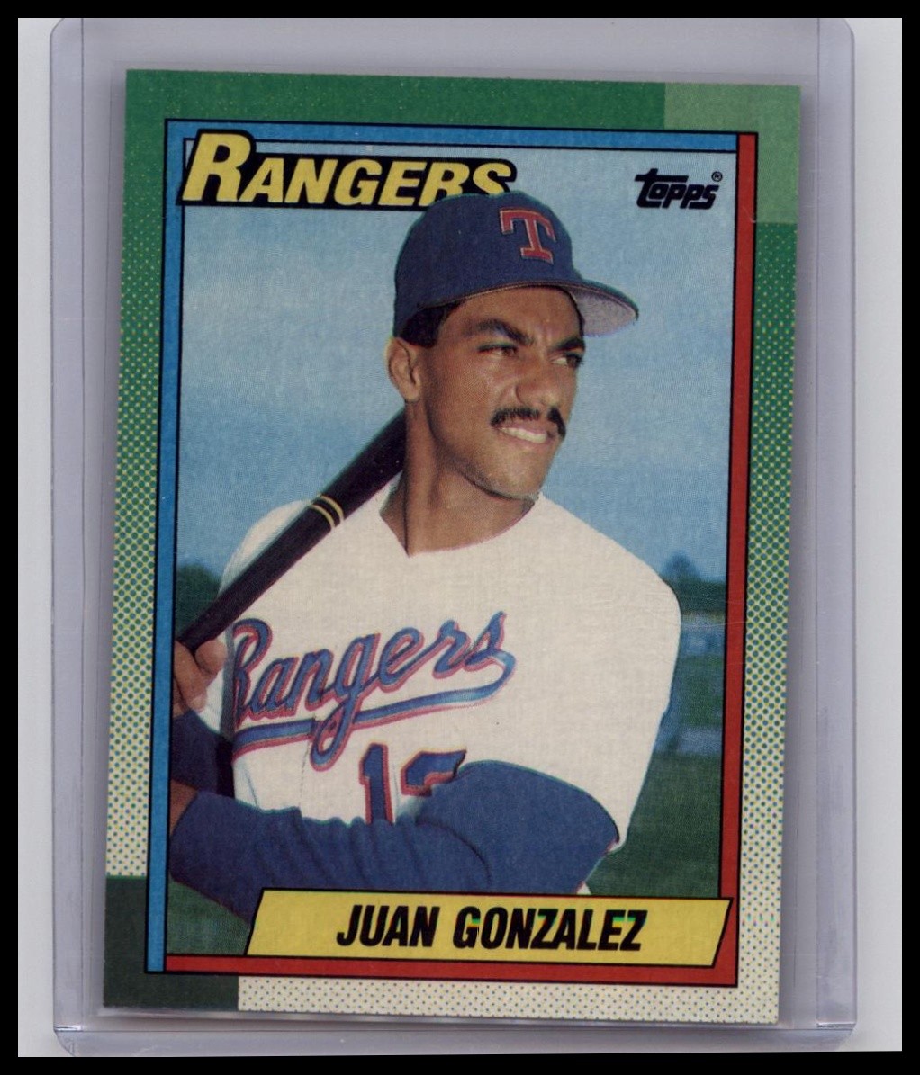 1990 Topps #331 Juan Gonzalez