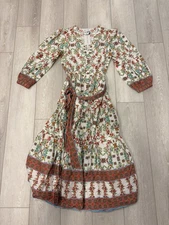 Cara Cara NYSA Dress Vine Floral Print (size x-small)