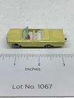 Matchbox Pontiac convertible #39 grey wheels by Lesney lot1067