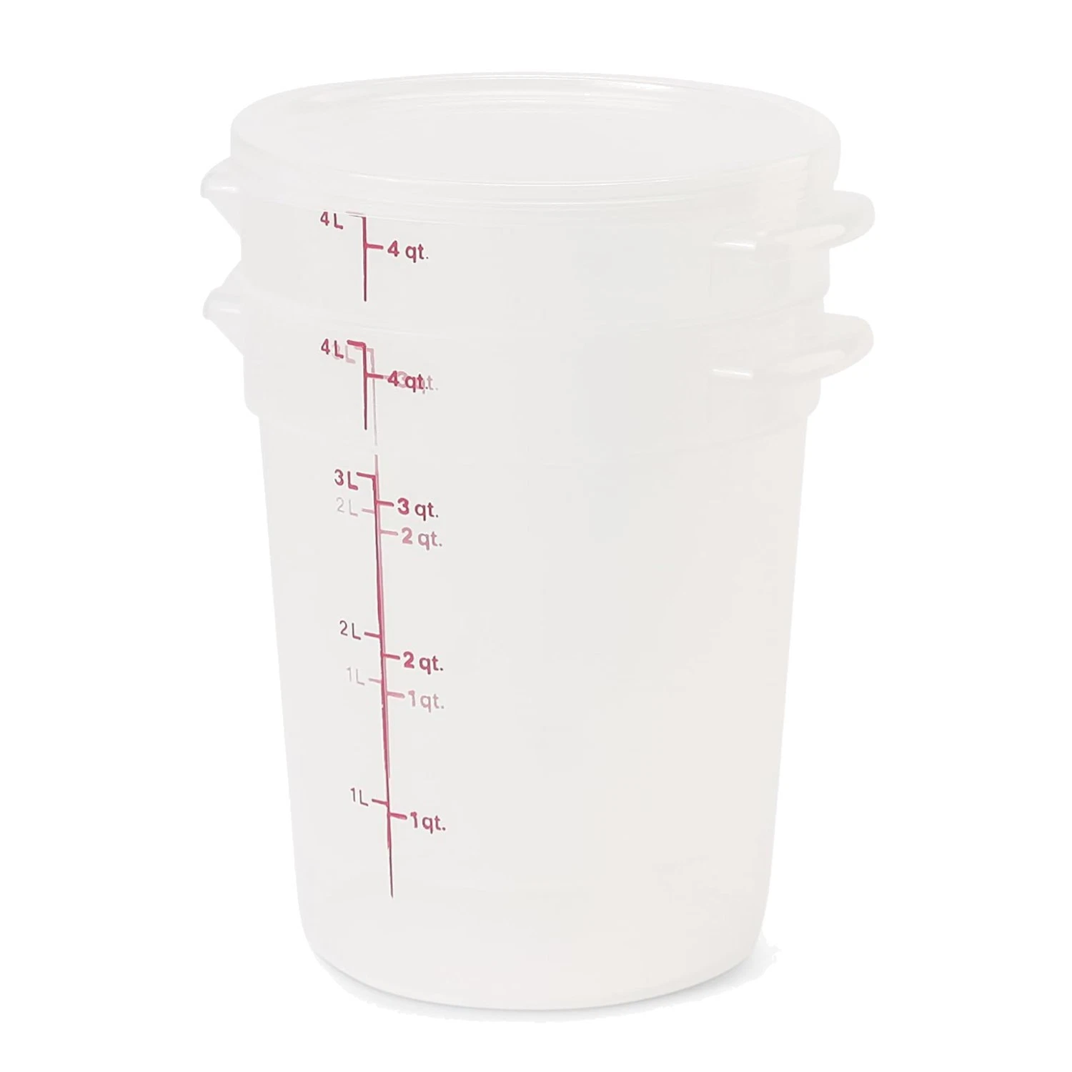 Versatile Round Food Storage Containers - 4 Quart - BPA-Free
Opens in a new window or tab