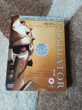 Gladiator Extended Special Edition ? Region 2 DVD 3-Disc Collectors Boxset Used