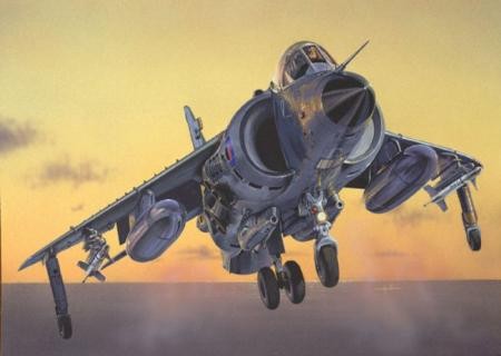 ITALERI 1/72 SEA HARRIER FRS.1 FALKLANDS (PLASTIC KIT) 1236