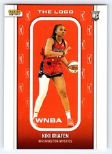 KIKI IRIAFEN RC 2025 Panini Instant The Logo #25 Mystics print run 1447