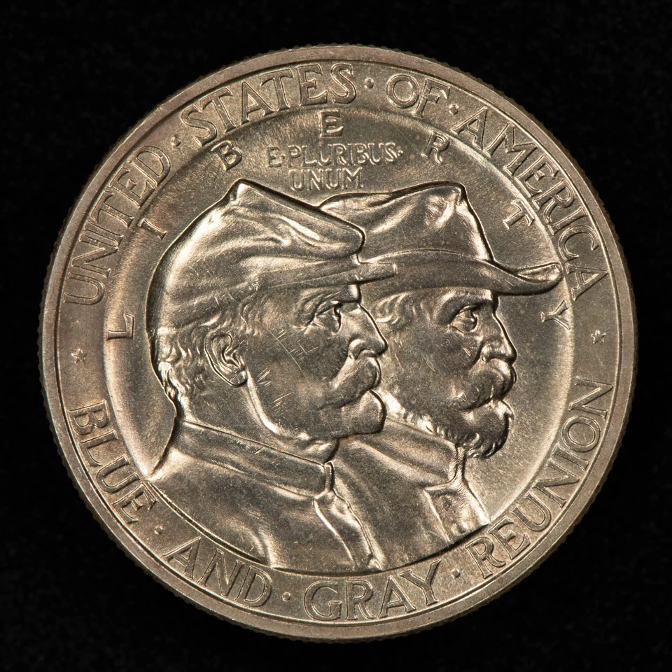 1938 50c Gettysburg Anniversary Commemorative Silver Half Dollar - SKU-C1258 - Image 4 of 4