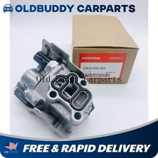 New Oem 15810-raa-a03 For Honda Acura Vtec Solenoid Spool Valve Wgasket Nib New Oem 15810-raa-a03 For Honda Acura Vtec Solenoid Spool Valve Wgasket Nib