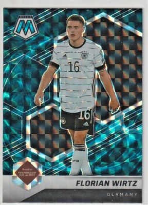 2021-22 Mosaic FIFA Road to World Cup - Florian Wirtz #67 Genesis Mosaic DAMAGED