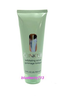 New! Clinique Exfoliating Scrub Face Exfoliator 3.4oz/ 100ml ~ Full Size