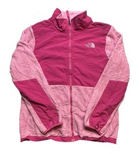 The North Face Denali Jacket Girls XL Pink Polartec Fleece Full Zip Outdoor