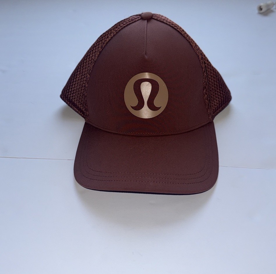 Lululemon Trucker Hat Unisex Brown Adjustable S/M | eBay