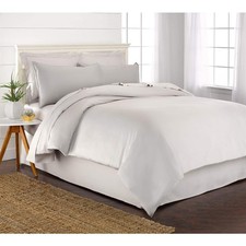 King Duvet Cover 3 Piece Set, Genuine 100 Organic Viscose Derived