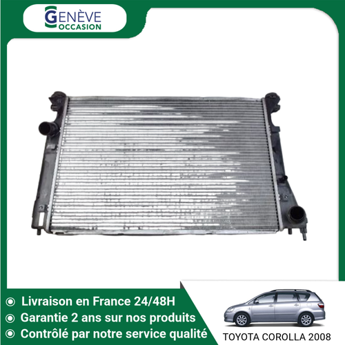 Radiateur eau TOYOTA COROLLA VERSO 1 Diesel 2002