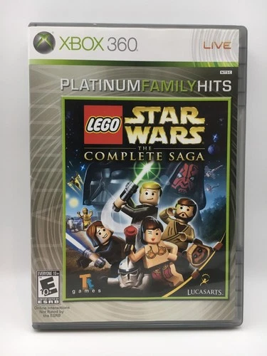 Xbox 360 2007 - LEGO Star Wars: The Complete Saga w/ Box & Manual (Works)