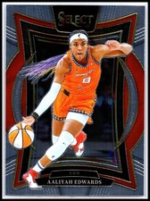 2025 Panini Select WNBA #32 Aaliyah Edwards Connecticut Sun