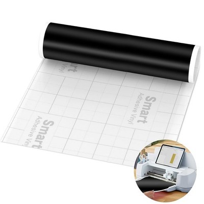 Schwarz Smart Vinyl Permanent für Cricut Explore 3/Maker 3, Smart Adhesive 