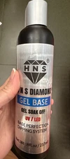 HNS Diamond Gel BASE Soak-Off LED/UV 8 oz REFILL Perfection Dip System