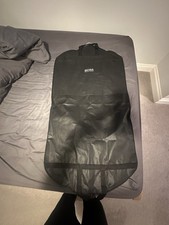 Hugo 2 Piece Suit - Children’s Size - Navy Blue Red Stitch