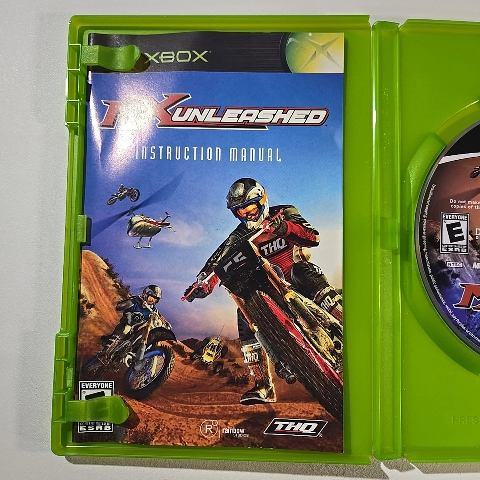 MX Unleashed (Original Microsoft Xbox) CIB COMPLETE With Manual - Image 3 of 4