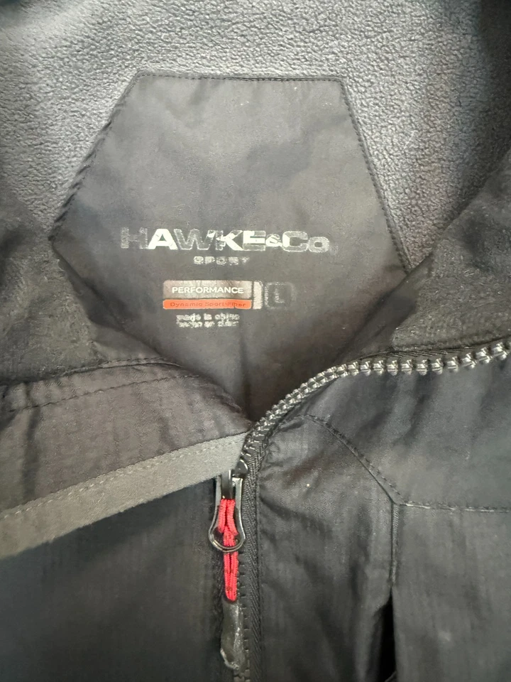 Hawke & Co Softshell Performance Fleece Lined Jacket Water Resistant Mens Size L - Image 2 of 4