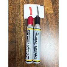 VTG 2 Sharpie Sanford King Size Permanent Bla...