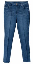 Natural Reflections Womens Jeans 14A 32x29 Stretch Comfort Straight Leg Denim