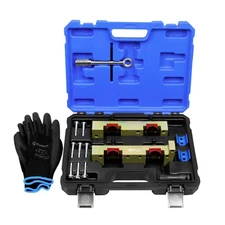 17PCS Engine Timing Tool Kit with Fuel Injector Remover Installer T... Fast Ship