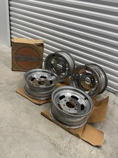 Vintage Fenton 15x6 Chrome Slotted Steel Mag Wheels 6x5.5 Bc 1970s