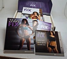 21 Day Fix Extreme Beachbody Workout Kit DVD the Fix Challenge Fitness PARTS