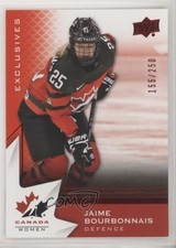 2020 Team Canada Juniors Women's WC Exclusives /250 Jaime Bourbonnais #53 0a84