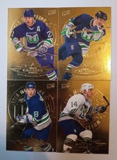 95 96 Fleer Ultra HARTFORD WHALERS lot of 4  Gold Medallion Edition Hockey Cards