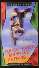 Nintendo Power Magazine Insert Super Power Supplies Catalog 1994 Summer Fall