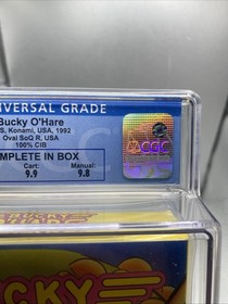 Bucky O'Hare (Nintendo, NES 1992) - CGC 9.2 CIB - Very HIGH GRADE