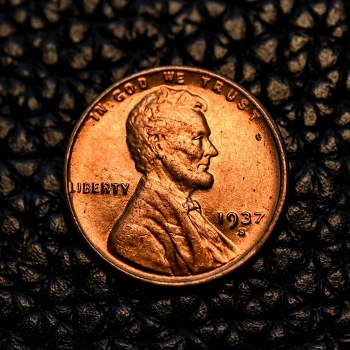 1937-S RD Lincoln Cent ~ Uncirculated Mint (MS) Condition ~ COMBINED SHIPPING!