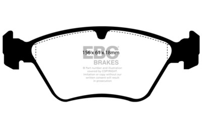 EBC Ultimax2 Front Brake Pads | 2016+ Honda Pilot 3.5L
