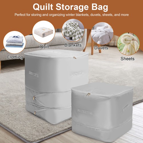 2 Pcs Space Saving Self Compression Organizer Large Capacity Moving Bag π
βͺ© - Picture 5 of 22