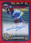 2024 Topps Chrome Update Series - Junior Caminero #AC-JCA