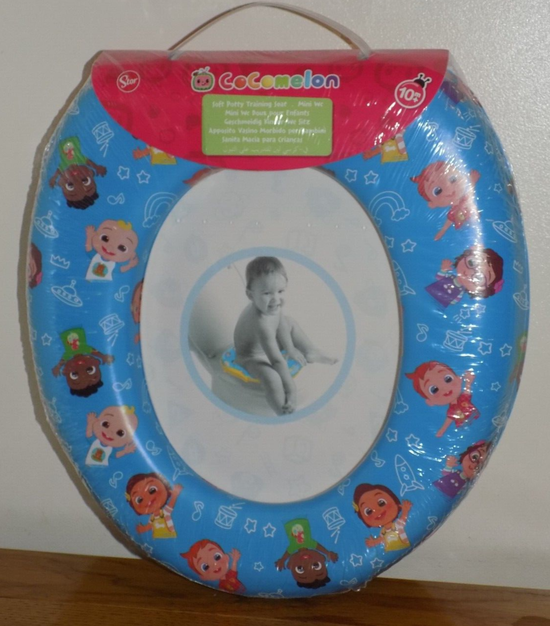 Cocomelon Soft Padded Toilet Potty Training Seat - BRAND NEW